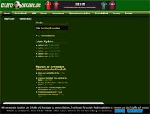Tablet Screenshot of eurofussballarchiv.de